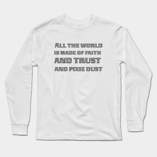 In Three Words I Can Sum Up Everything I've Learned About Life It Goes On black Long Sleeve T-Shirt